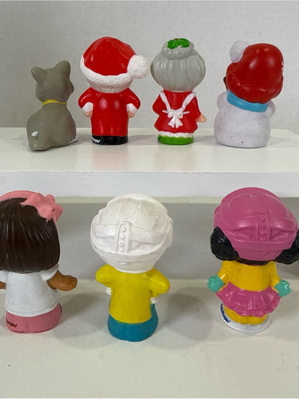 7 Fisher Price Little People Christmas Advent Figures From 2012-2014 - Picture 2 of 16